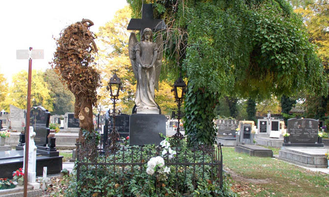 Fülöp sír a szenttamási katolikus temetőben